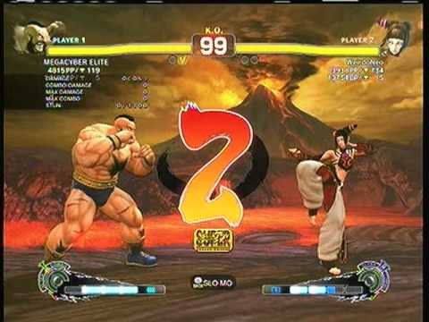 SSF4AE: Zangief (MEGACYBER ELITE)  vs.  Juri (WeirdoNeo)   SD