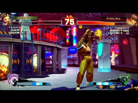 SSF4 AE:2012 Farasol Umehara (Ibuki) vs Tobias1212 (Guy)