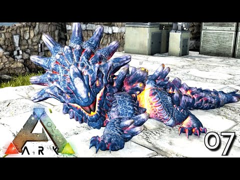 ARK: GENESIS - BABY MAGMASAUR EGG HATCHING & LUNAR BIOME !!! ARK: SURVIVAL EVOLVED E07