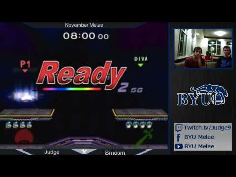 Judge vs Smoom -- Loser's Finals | BYU Melee Singles 11/4/16