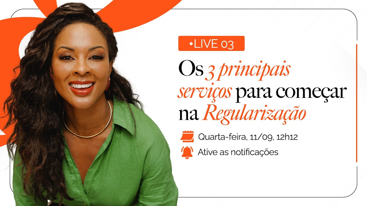 Os 3 principais serviços para começar na Regularização