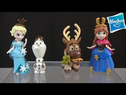 Hasbro FROZEN rinkinys Mažos lėlytės, asort, B5185EU4 video