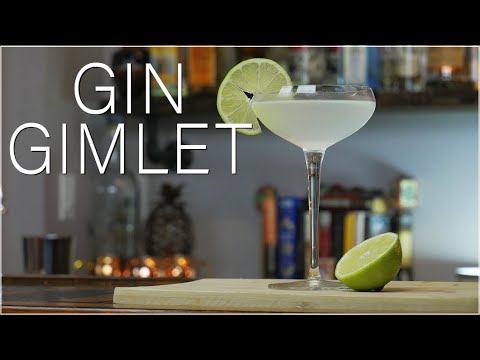 Gin Gimlet Cocktail Recipe - Easy Gin Drink!