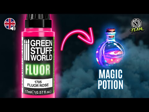Magical Effects for Painting a Potion | Fluorescent Paints
