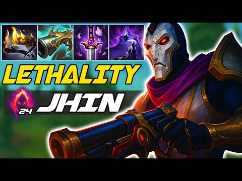 YES... LETHALITY JHIN IS THE CORRECT BUILD