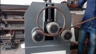 Round Pipe Bending - Three Roller Pipe Bending Machine
