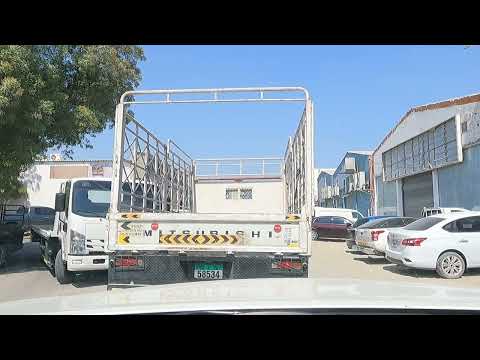 [4K] industrial area 4 Sharjah United arab Emirates September , 2024