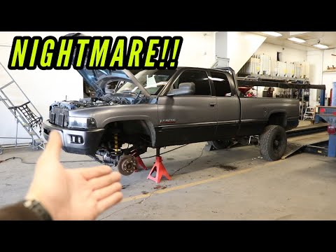 INSTALLING 5\" ZONE OFF ROAD LIFT. TURNS INTO NIGHTMARE...