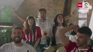 Mahou Experience LaLiga with Gatherings with all the taste of Madrid. (15”) anuncio