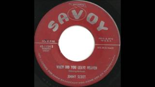 Jimmy Scott - When Did You Leave Heaven - TREMENDOUS 50's Jazz / R&B Ballad