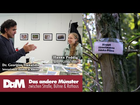Münster: Zimmermannsches Wäldchen droht Abholzung - Interview mit Klimaaktivistin Hanna Poddig