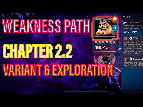 Variant 6 Chapter 2.2 Weakness Path | Marvel Contest Of Champions