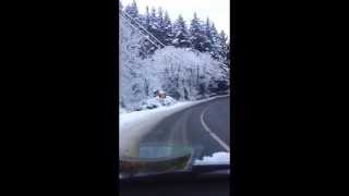 preview picture of video 'Sligo snow 2015 N16 road'