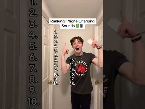 Ranking iPhone Charging Sounds 🔋📱