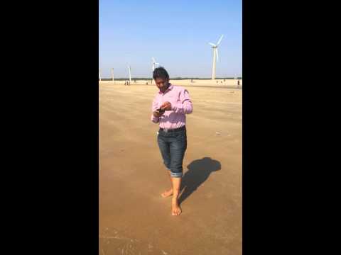 Rohit Mittal at Mandvi beach, gujrat