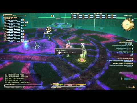 FFXIV :ARR Crystal Tower - Labyrinth of the Ancients - Full run HD
