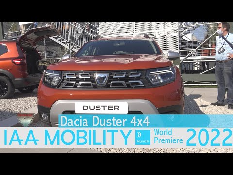 2022 Dacia Duster Interior and Exterior  Walk-Around IAA 2021 Munich