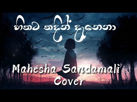 Hithata Thadin Danena (Dil Ko Karaar Aaya Sinhala Version) - Mahesha Sandamali Cover| Lyrics Video