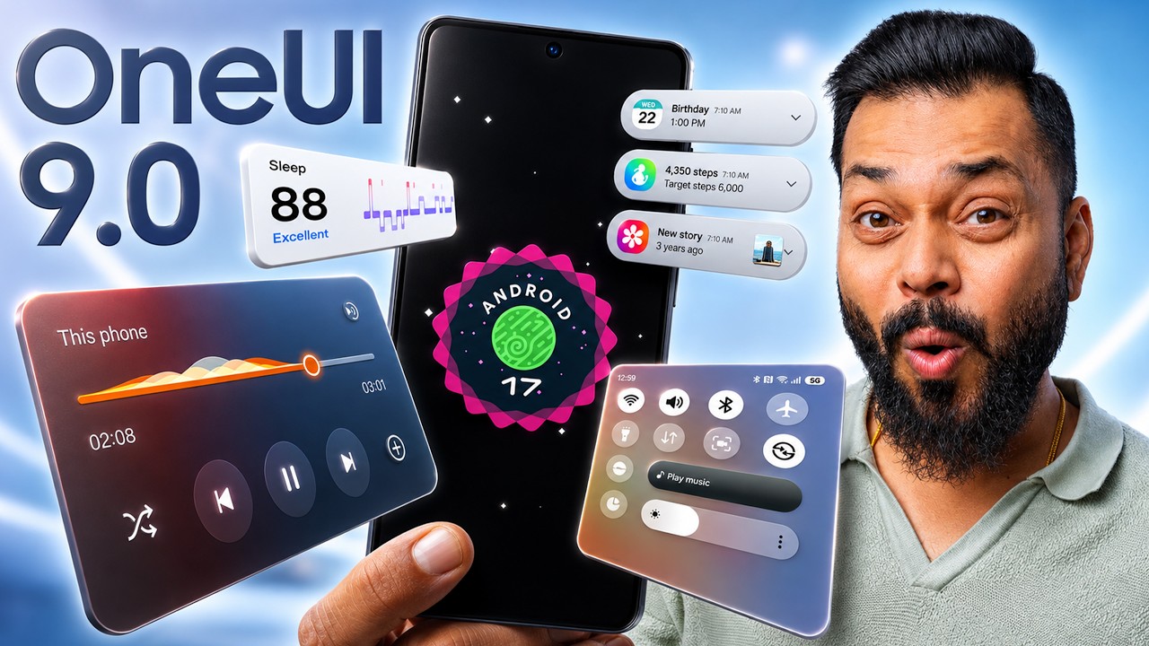 OneUI 9.0 Hands On & First Look ⚡ Top 10+ Crazy Features Of OneUI 9.0