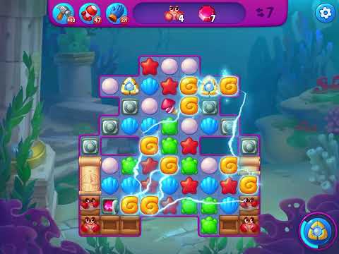 Fishdom Very Hard level 6590 no boosters フィッシュダム ベリーハード [Friend's]