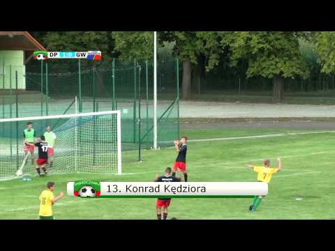Dąbroczanka Pępowo 2:1 Grom Wolsztyn (skrót, 9.08.2014)