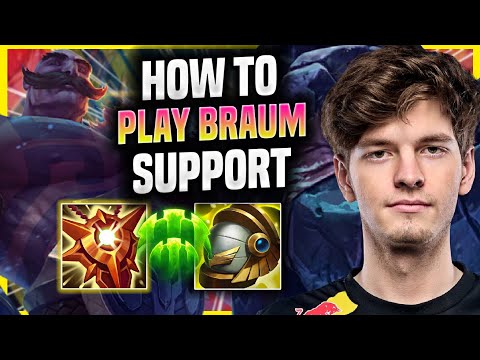 LEARN HOW TO PLAY BRAUM SUPPORT LIKE A PRO! - XL Mikyx Plays Braum Support vs Renata! | Season 2022