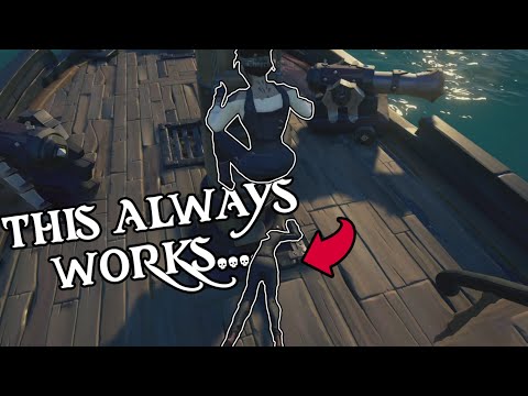 SOLO SLOOP SHUTDOWN AND ROWBOAT ESCAPE - Sea of Thieves