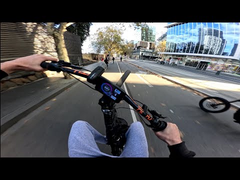 Melbourne city rideout with ‎⁨@Ubx_ian⁩  - Surrons, e-ride's, talriars and conversion kits.
