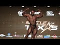 2021 NPC – IFBB Pro League Battle Of Texas Guest Poser, IFBB Pro Terrence Ruffin Video (Color)