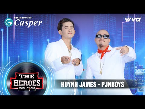 Huỳnh James x Pjnboys | Những bài "Hit triệu view" trong The Heroes 2022 | Thần Tượng Đối Thần Tượng