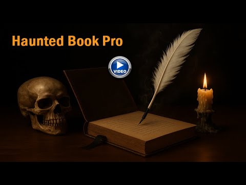 Voir la vidéo de Haunted Book Pro