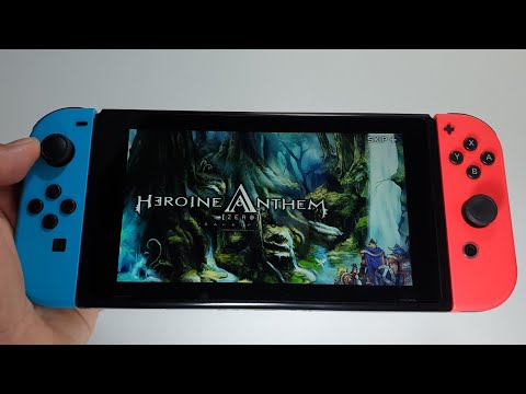 HEROINE ANTHEM ZERO episode 1 Nintendo Switch handheld gameplay
