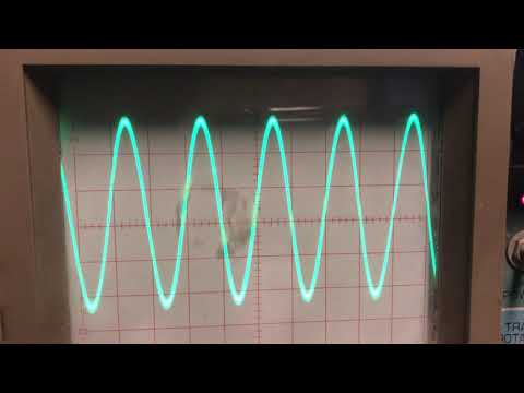 Volume and amplitude, pitch and wavelength on the CRO