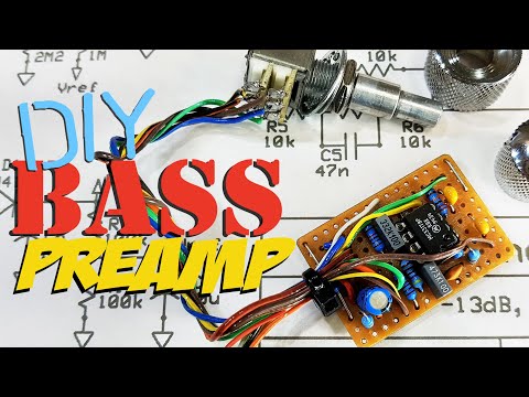 How To Make a DIY Onboard Bass Guitar Preamp (Project Berocca Part 10)