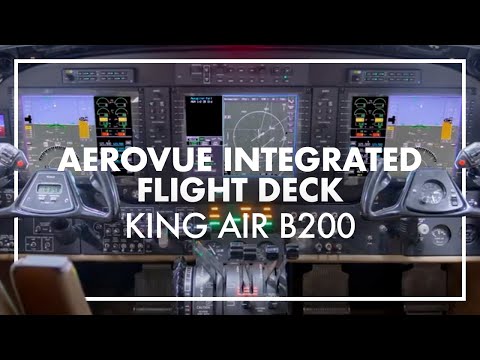 Introducing the AeroVue™️ Integrated Flight Deck for the King Air B200 | Stevens Aerospace