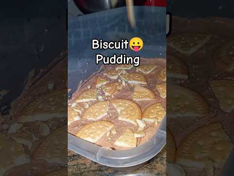ආසම කෑමක් 😛 biscuit Pudding Homemade #buttericing #badweather #christmaspuppy #recipevideo