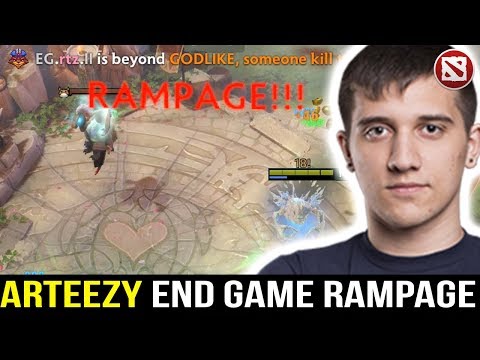 ARTEEZY Show His RAMPAGE with PANGOLIER at the end of the game