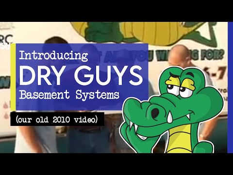 🐊 NJ Basement Waterproofing - Dry Guys Basement Systems (2010)