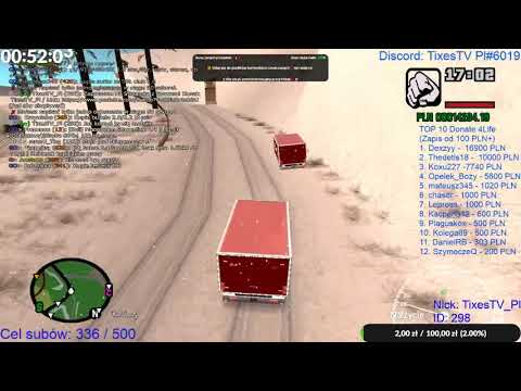 ZAPIS LIVE - 🔴LUŹNY LIVE Z 4LIFE MTA🔴ZARABIANKO BO NUDY🔴WBIJAMY 500 SUBÓW🔴