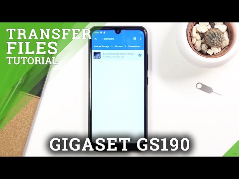 How to Transfer Files on GIGASET GS190 – Move Files