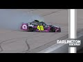 Jimmie Johnson wrecks while leading The Real Heroes 400 from Darlington | NASCAR Cup Series