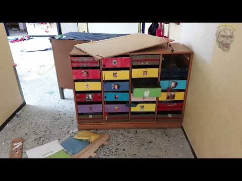 Lost Places, die verlassene Kita, Vandalismus pur