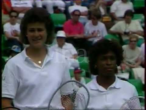 Zina Garrison & Pam Shriver vs Jana Novotna & Helena Sukova Olympics 1988 Doubles Final Seoul