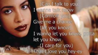Aaliyah - I Care 4 U - Instrumental with Lyrics
