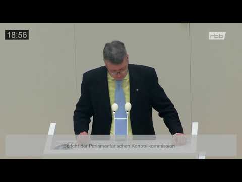 Matthias Stefke zum Tätigkeitsbericht der Parlamntarischen Kontrollkommission– 23.03.2022