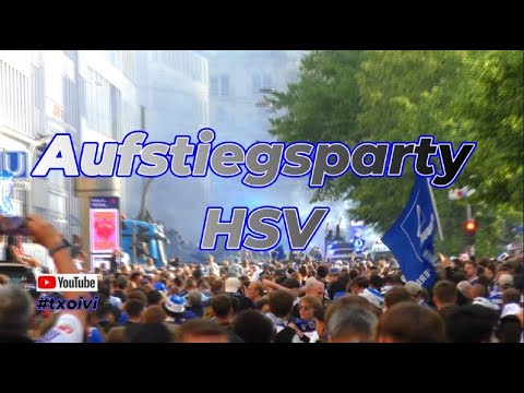 Aufstiegsparty HSV | Die HSV-Aufstiegsfeier