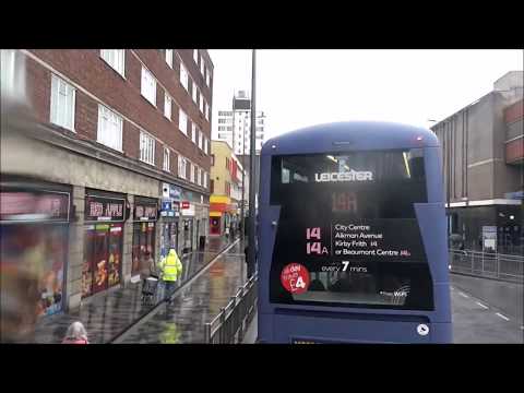 Arriva Midlands 5A Full Route Visual- Melton Mowbray, Valley Rd to Leicester, Haymarket Bus Station