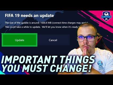 FIFA 19 NEW TITLE UPDATE - IMPORTANT THINGS YOU NEED TO CHANGE AFTER THE NEW GAMEPLAY PATCH!
