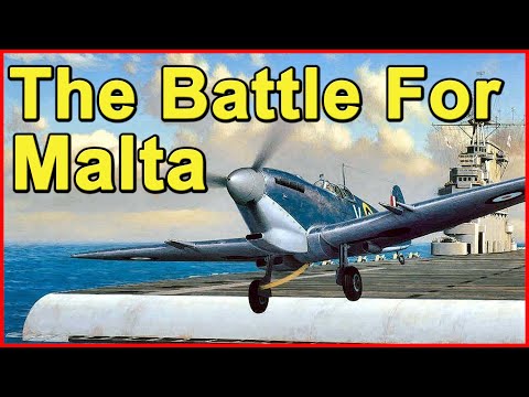 The US Aircraft Carrier and British Spitfires. The Malta Convoys 1940 - 1942