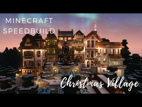 🎄 Cozysquirrel's Epic Christmas Village Speedbuild 🎁